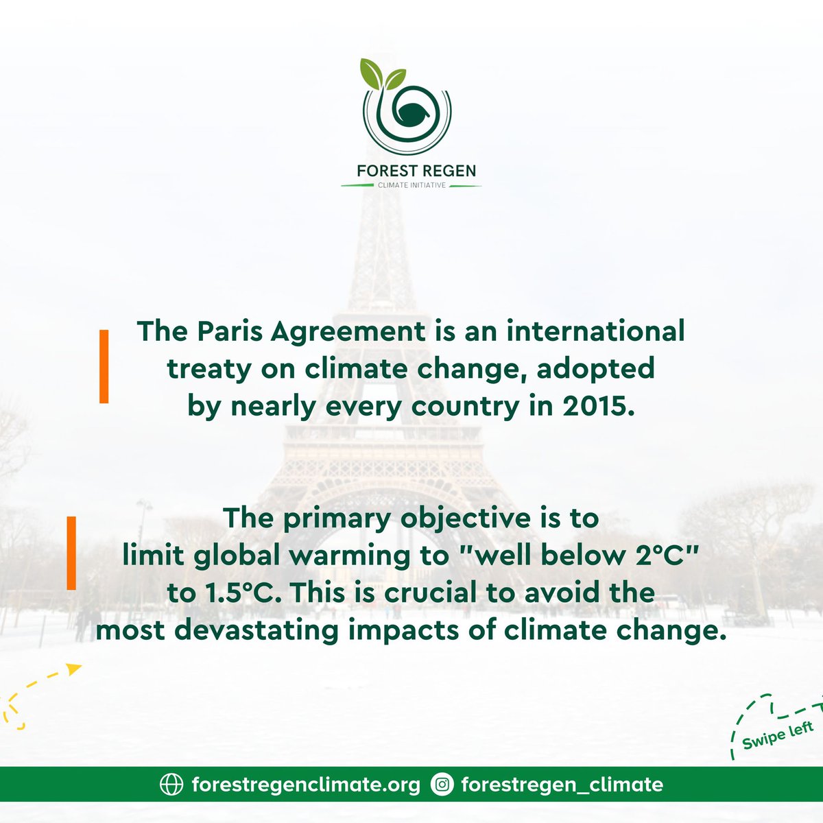 ForestregenC's tweet photo. What do you need to know about the paris climate agreement
Share for wider outreach
#environment
#ClimatAction
#climateagreement https://t.co/CAkHYfS4L5