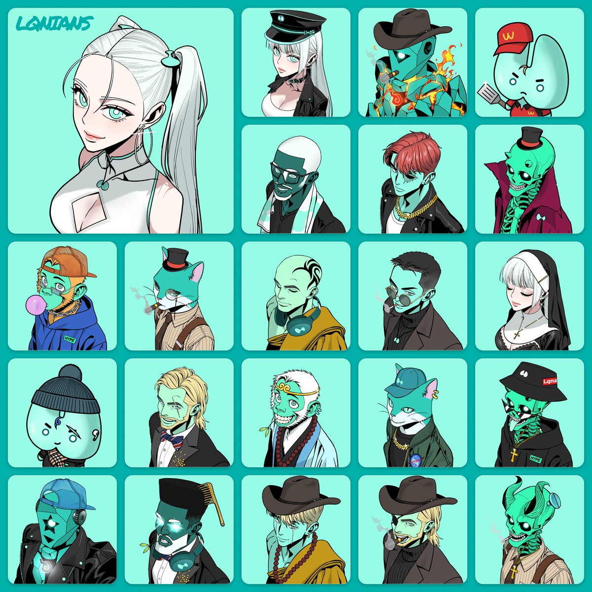 Look at this! The 22nd LQnians has already been revealed to the world. Just look at how diverse they are. I always tell people—believe in something🤍

View Active Auction: t.me/LQnians
$LQNA #Hyperliquid