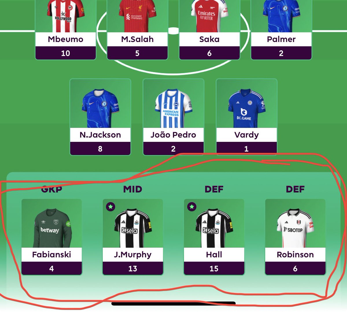 paulgardner's tweet photo. @premierleague @OfficialFPL My unused bench 🤦 https://t.co/WNHPsReEbH