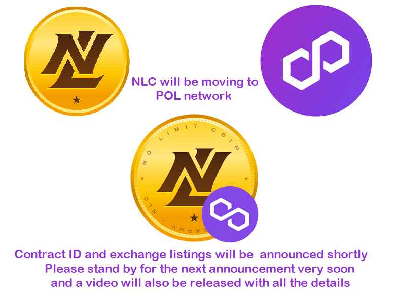 NoLimitCoin's tweet photo. NoLimitCoin $NLC is moving to a new network POL (Polygon Main). A video will be soon released indicating the listings, contract ID and details of why we picked POL as our main network. We will also explain bridges to other chains. All holders will get an airdrop soon of holdings. https://t.co/PLrKzUMYW3