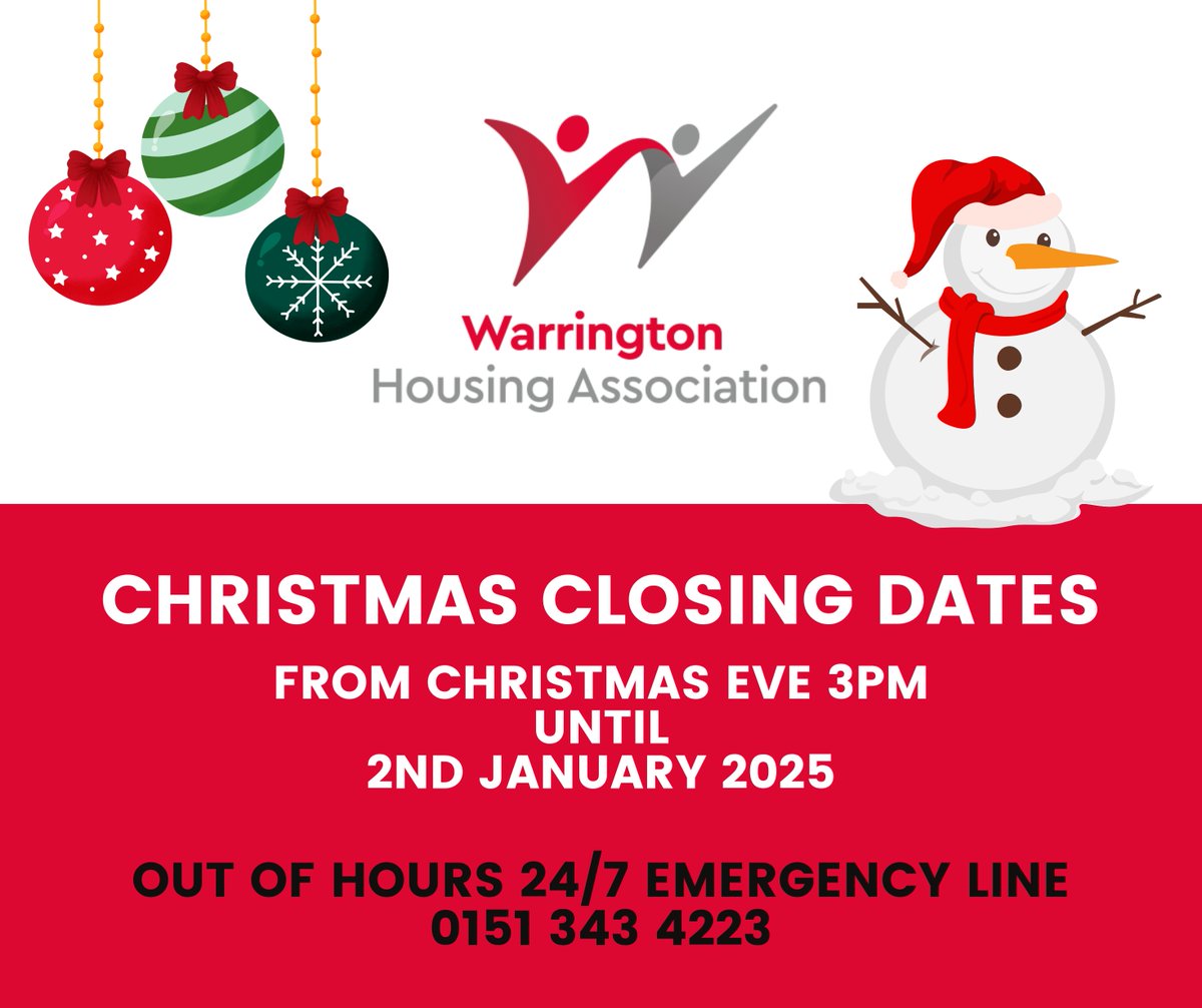 Warrington Housing Association tweet media