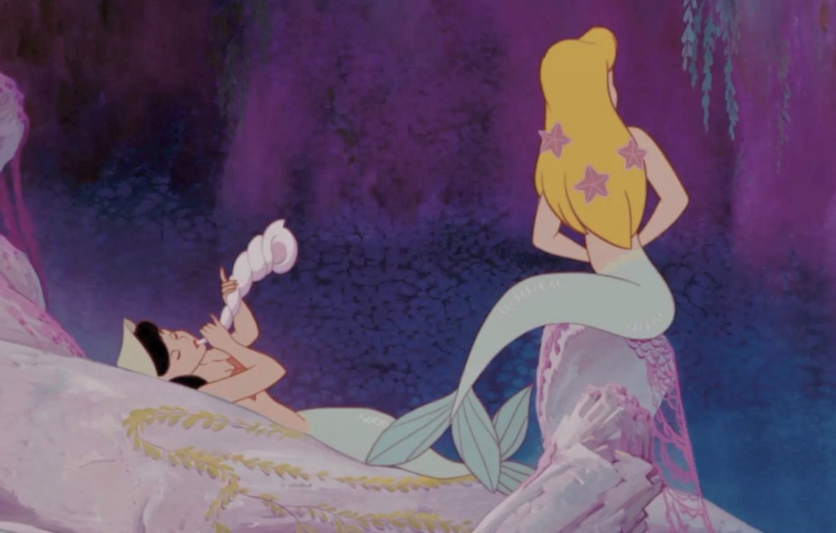 dreamyyarchive's tweet photo. mermaid lagoon from peter pan (1953) 🧜🏼‍♀️ https://t.co/DbvvSwyySU