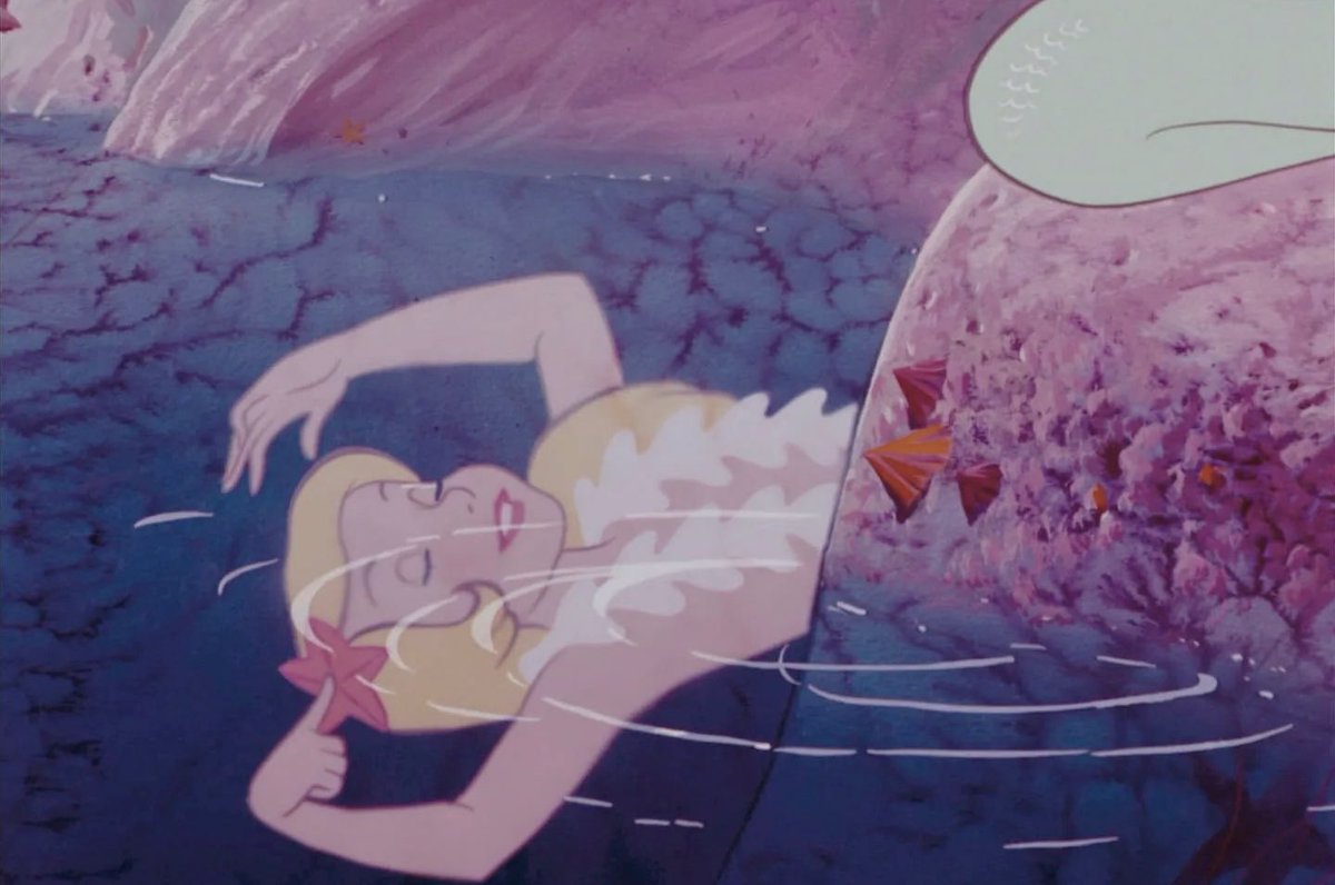 dreamyyarchive's tweet photo. mermaid lagoon from peter pan (1953) 🧜🏼‍♀️ https://t.co/DbvvSwyySU