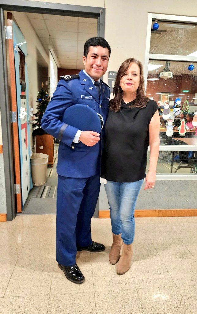 Carl Wunsche Sr. High School (@cwhs_springisd) on Twitter photo Welcome back, Thomas Saenz! 🎉 From CWHS C/O '23 to now thriving at the @USAirForce Academy, Thomas is truly soaring! We're so proud of you and grateful for your visit today. Your journey inspires us all to aim high! #NextLevelExcellence
<a href="/DrAlfredJames/">Alfred James, Ed.D.</a> Welcome back, Thomas Saenz! 🎉 From CWHS C/O '23 to now thriving at the @USAirForce Academy, Thomas is truly soaring! We're so proud of you and grateful for your visit today. Your journey inspires us all to aim high! #NextLevelExcellence
<a href="/DrAlfredJames/">Alfred James, Ed.D.</a>