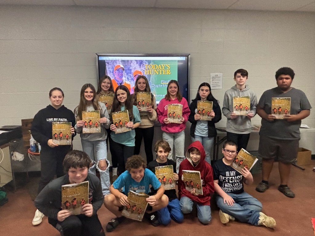 magazine_school's tweet image. Rattler Family, our seventh-graders in Coach Loyd&apos;s health class got certified through the Arkansas Game and Fish Hunters Education program. Show your support for these important programs by liking and sharing this post. #RattlerPride #RattlerFamily #LearningIsRequired