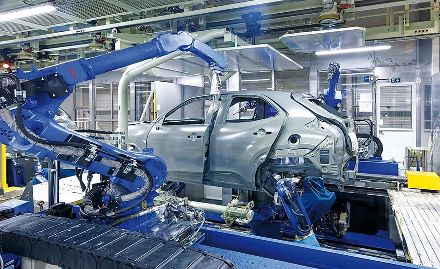 AssemblyMag1's tweet photo. 🎉🏆 Read one of our trending stories, Automotive Stamping Line Is Fast and Flexible 👉 https://t.co/h1YQbyYkkY
#Toyota #automotive #assemblyplant #factoryautomation #roboticwelding #stampingpress #automation #robotics
Images courtesy of @Toyota Motor Manufacturing France https://t.co/xyV9GJNDA5