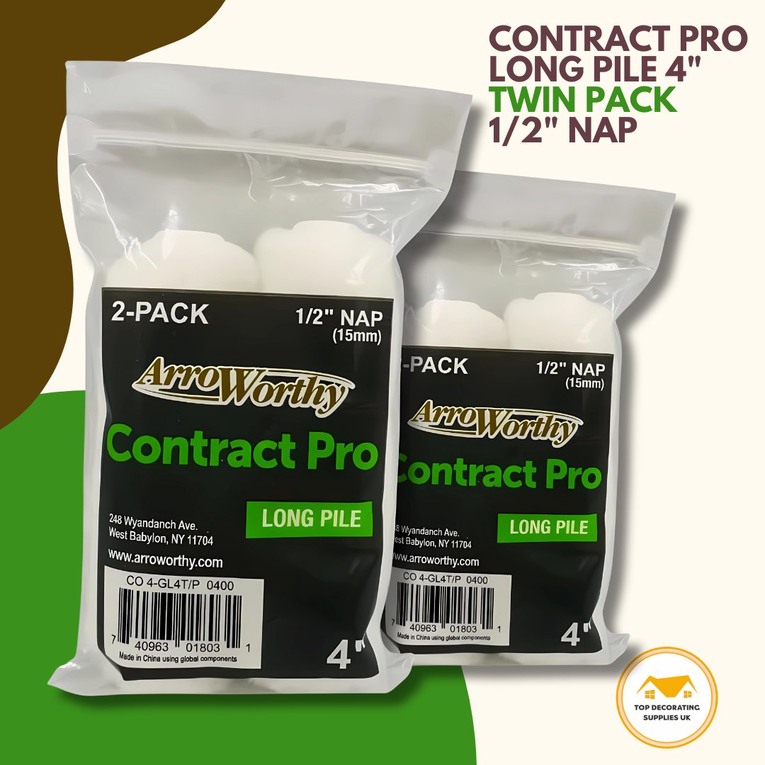 topdecoratinguk's tweet image. Contract Pro 4 inch Roller Sleeves TWIN PACKS are available at our website: decoratingsupplies.org.uk

And #AmazonUK on our @GripperCloth Store. 
Get yours now!

#ArroWorthy #ContractPro #gripperclothstore #decoratingsuppliesuk