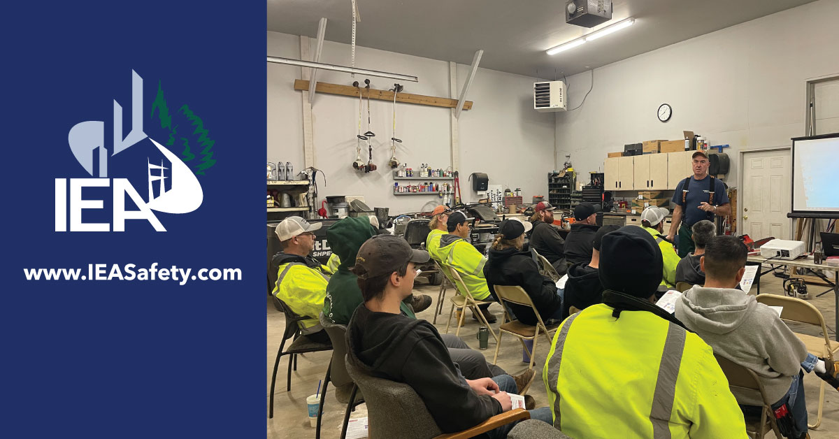 Safety matters—whether you're in the classroom or cutting in the field! 🪚🌲

Read about IEA’s recent Chainsaw Safety Training, including expert techniques like plunge cutting, in our latest blog: ieasafety.com
#ChainsawSafety #WorkplaceSafety #SafetyTraining #IEASafety
