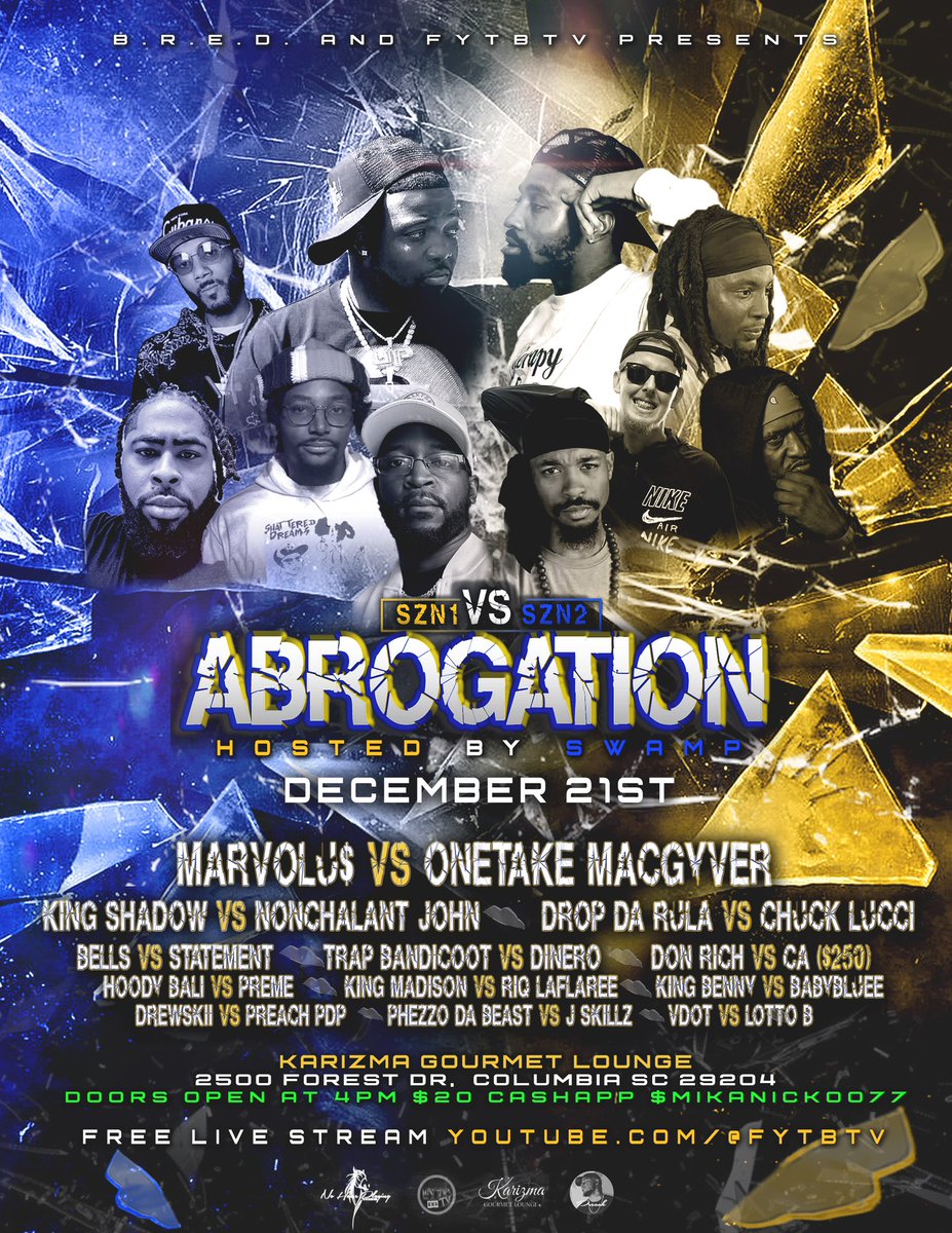 J_Got_Skillz's tweet photo. Telling ppl you’ve never heard rap they sick is crazy 😂😂😂
Watch the event my boy. I can guarantee you won’t say tht shit about me😂😂😂
#Abrogation #JSkillz #BRED #FYTBTV https://t.co/hP3xpG09UA