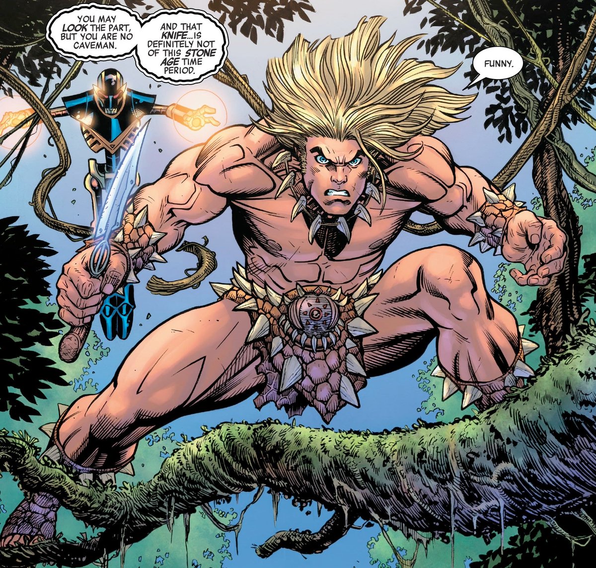 KazarUpdates's tweet photo. Today is Lord Kevin Plunder aka Ka-Zar's 60th anniversary! he debuted this day March the 1st 1965! he's looking pretty good for 60 😂 🌴🦖 https://t.co/oeVQF5ujft