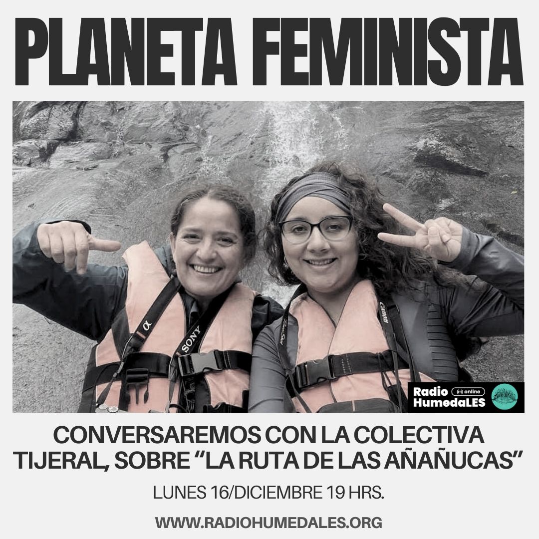 RadioHumedaLES's tweet photo. 📍19 hrs sintoniza la radio lesbiana de America Latina, para crear un Planeta Feminista, un planeta para nosotras.

 🎙️Conversaremos de trekking🏃🏼‍♀️, memoria y añañucas 🌷junto a la colectiva Tijeral de San Bernardo, Reg. metropolitana.

🔺 Por https://t.co/jDjMocE3ld https://t.co/SSJRxCCmhH