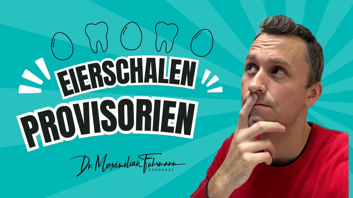 DocFuhrmann's tweet image. Eierschalen Provisorien 🥚🤘🦷  | Zahnarzt Dr. Maximilian Fuhrmann youtu.be/_C63mZDtm9A?si… via @YouTube
#achern #zahnarzt #dental