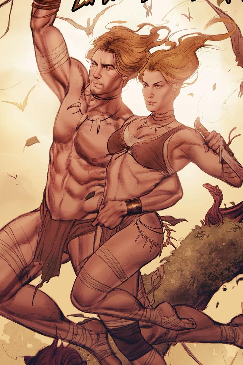 KazarUpdates's tweet photo. Today is Lord Kevin Plunder aka Ka-Zar's 60th anniversary! he debuted this day March the 1st 1965! he's looking pretty good for 60 😂 🌴🦖 https://t.co/oeVQF5ujft