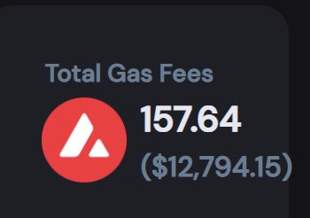 I remember when I spent $12,000 in gas fees on $AVAX 

Not anymore with the new Etna upgrade 🙏