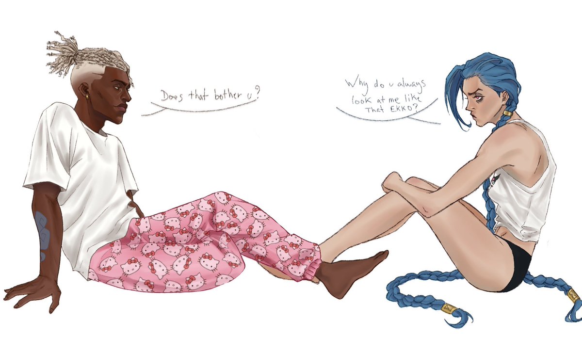 I love them #jinx #ekko #TimeBomb #ArcaneSeason2