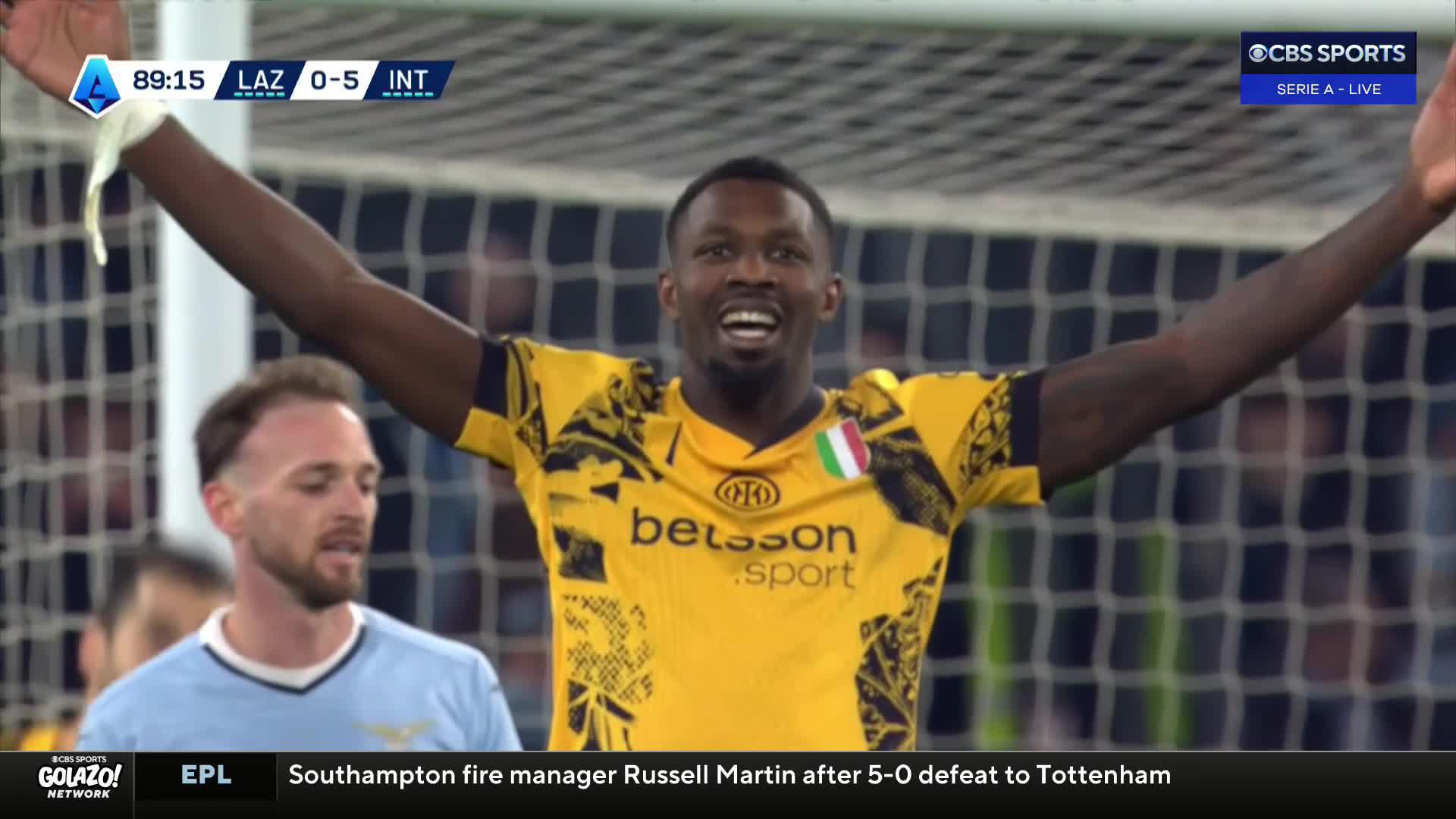 Marcus Thuram makes it SIX for Inter in Rome 😱