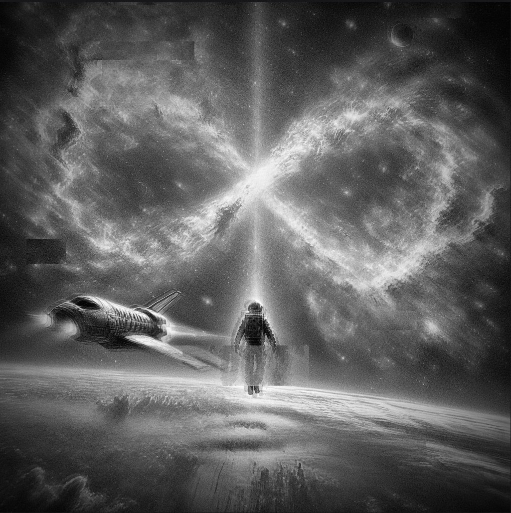infinitum236's tweet photo. To step forward is to release what you know, becoming part of something greater where every act of sacrifice ripples through infinity, shaping the cosmos in ways unseen, yet eternal. The choice is yours, but once made, there is no turning back.

∞ https://t.co/4baGzYP9tQ