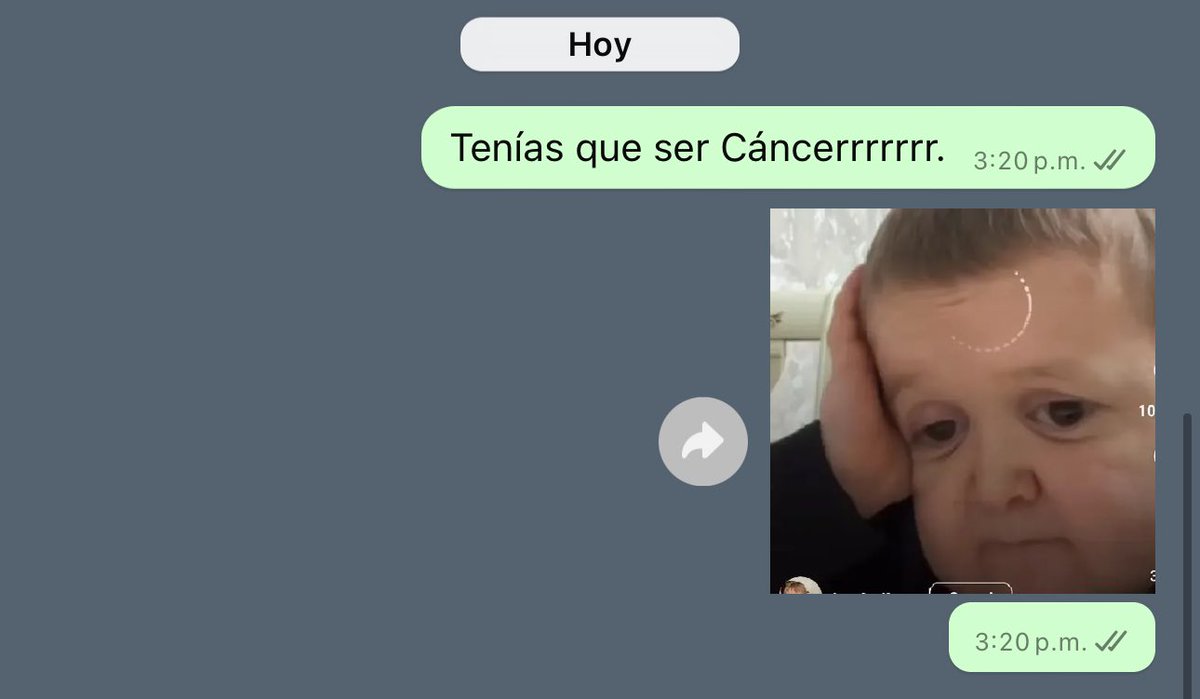 Ya no sean Cáncer, please.