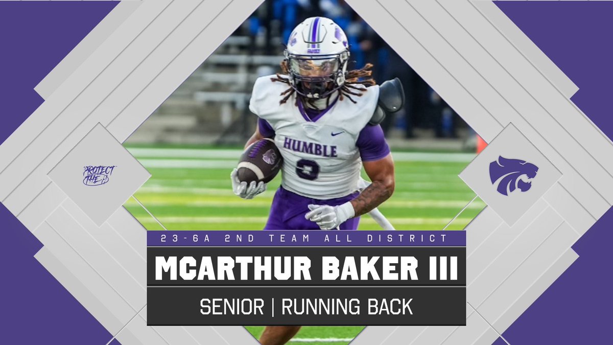 Congratulations to McArthur Baker III