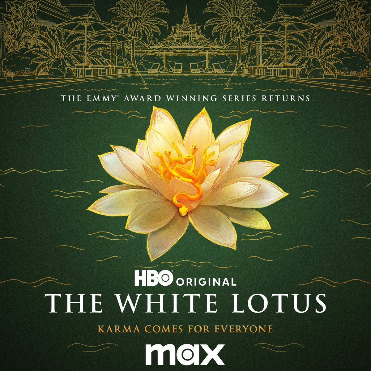 wearelloud's tweet photo. The @HBO Original Series #TheWhiteLotus returns February 16th on @StreamOnMax 

#LISA #LISAxTheWhiteLotus https://t.co/c4qk75JUOg