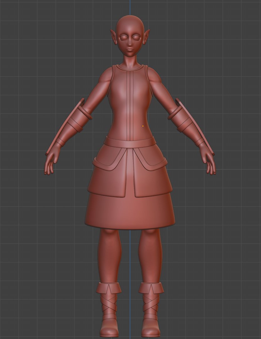 SamAu79's tweet photo. Started adding some more armor to my elf OC

#blender3d #b3d #3DCG https://t.co/vh5rz55dHb