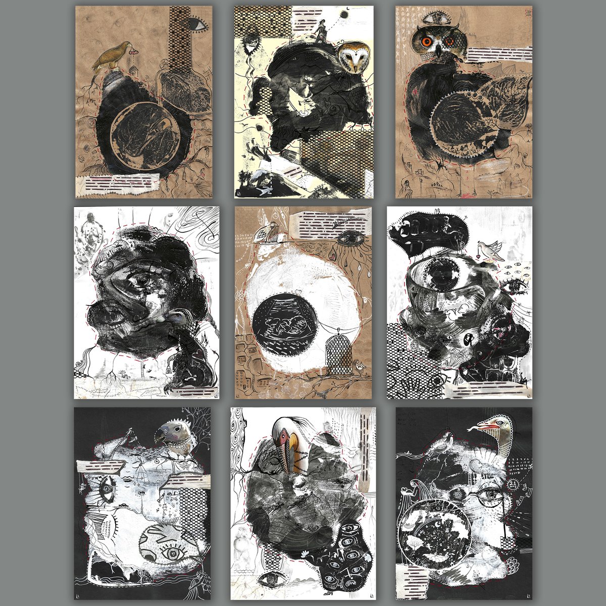 dizlarka's tweet photo. My art project "Fragile Beginnings" has a series of 9 works called "Nine Moons". It contains linked whole monthly prints of my belly during pregnancy and images of my thoughts during that time. Further on in the posts I will show these works separately. #artproject #dizlarka https://t.co/MJY5ZDcJcg