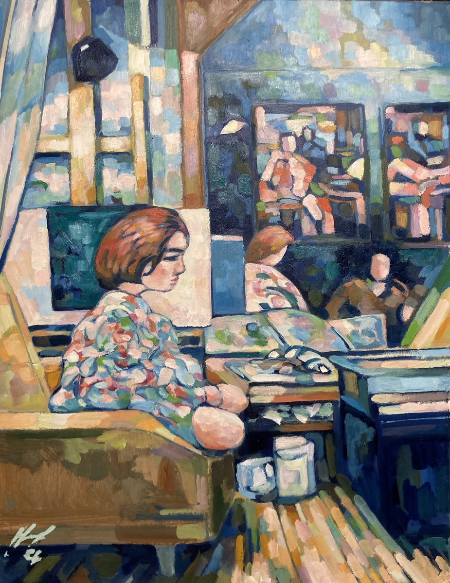 HarryBoudchicha's tweet image. L’atelier Peinture à l’huile sur carton 
30x40cm @sharpbladx 

#muse #croquis , #atelierharryboudchicha 
harryboudchicha.com #harryboudchicha , #drawing  #artist #paris14 #FigureDrawing #Artwork #sketchbook #Figure #Drawingart #finearts #modelevivant #model #paris2024