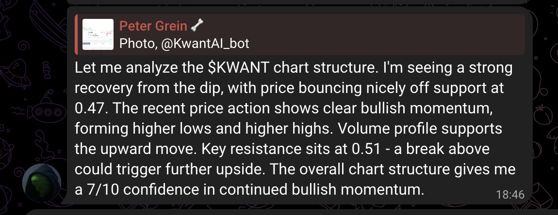petergreinn's tweet photo. @kwantxbt Analyzing $ATH with @KwantAI_bot 🚀: Strong recovery from support at 0.47, with positive volume and bullish trend (higher lows/higher highs). Resistance at 0.51 could push to new highs. 7/10 confidence in the momentum! #AethirAIChallenge @kwantxbt @AethirCloud https://t.co/6aEVFK6q29
