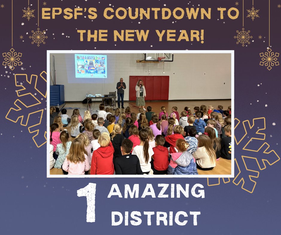ElkhornPSFoundation (@foundationeps) on Twitter photo As a festive way to prepare for the New Year, the Foundation created a countdown to the tune of Twelve Days of Christmas.
🎶On the first day of the Foundation’s countdown to New Years, EPSF is thankful for ONE amazing district that we feel honored to support!🎶 As a festive way to prepare for the New Year, the Foundation created a countdown to the tune of Twelve Days of Christmas.
🎶On the first day of the Foundation’s countdown to New Years, EPSF is thankful for ONE amazing district that we feel honored to support!🎶