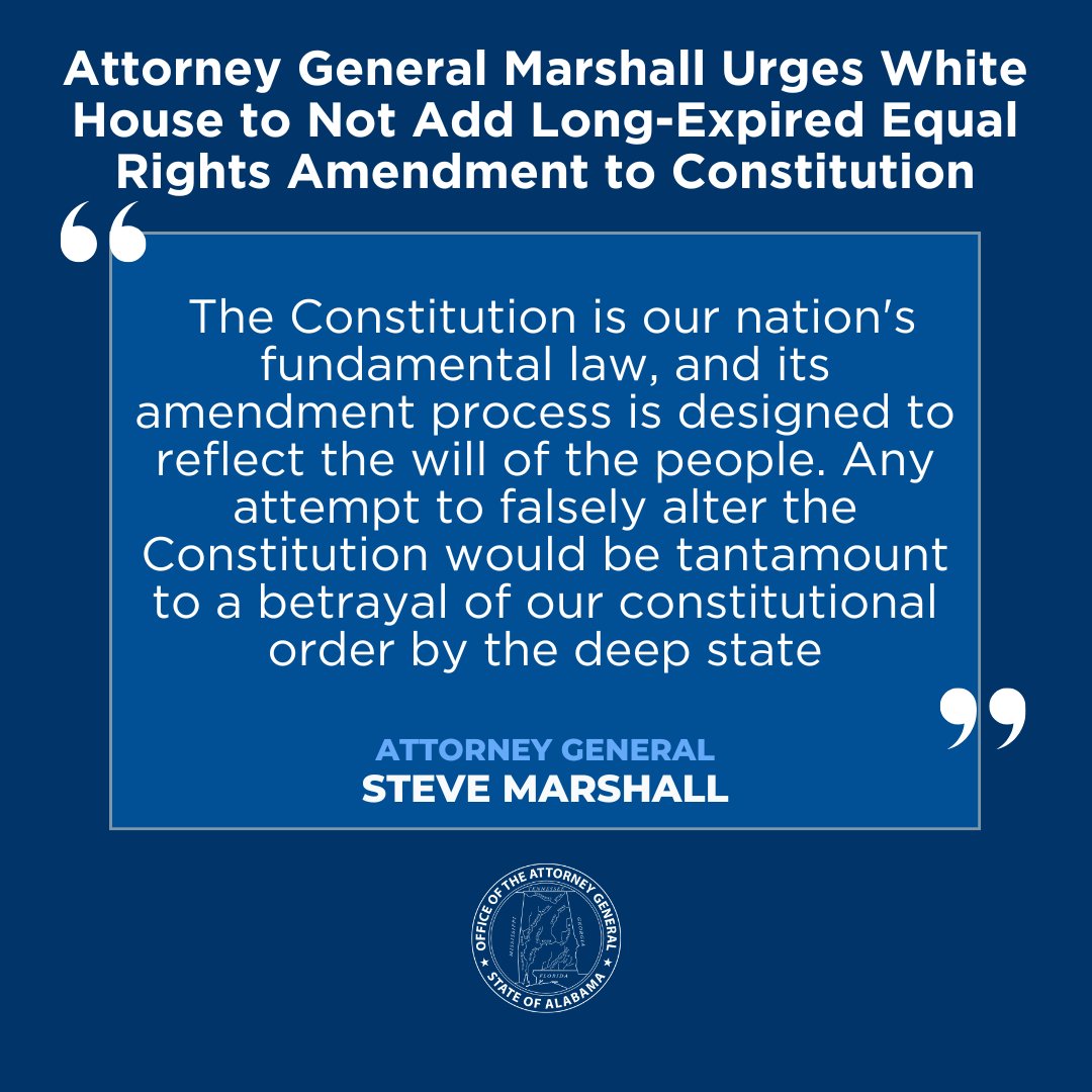 Attorney General Steve Marshall tweet media