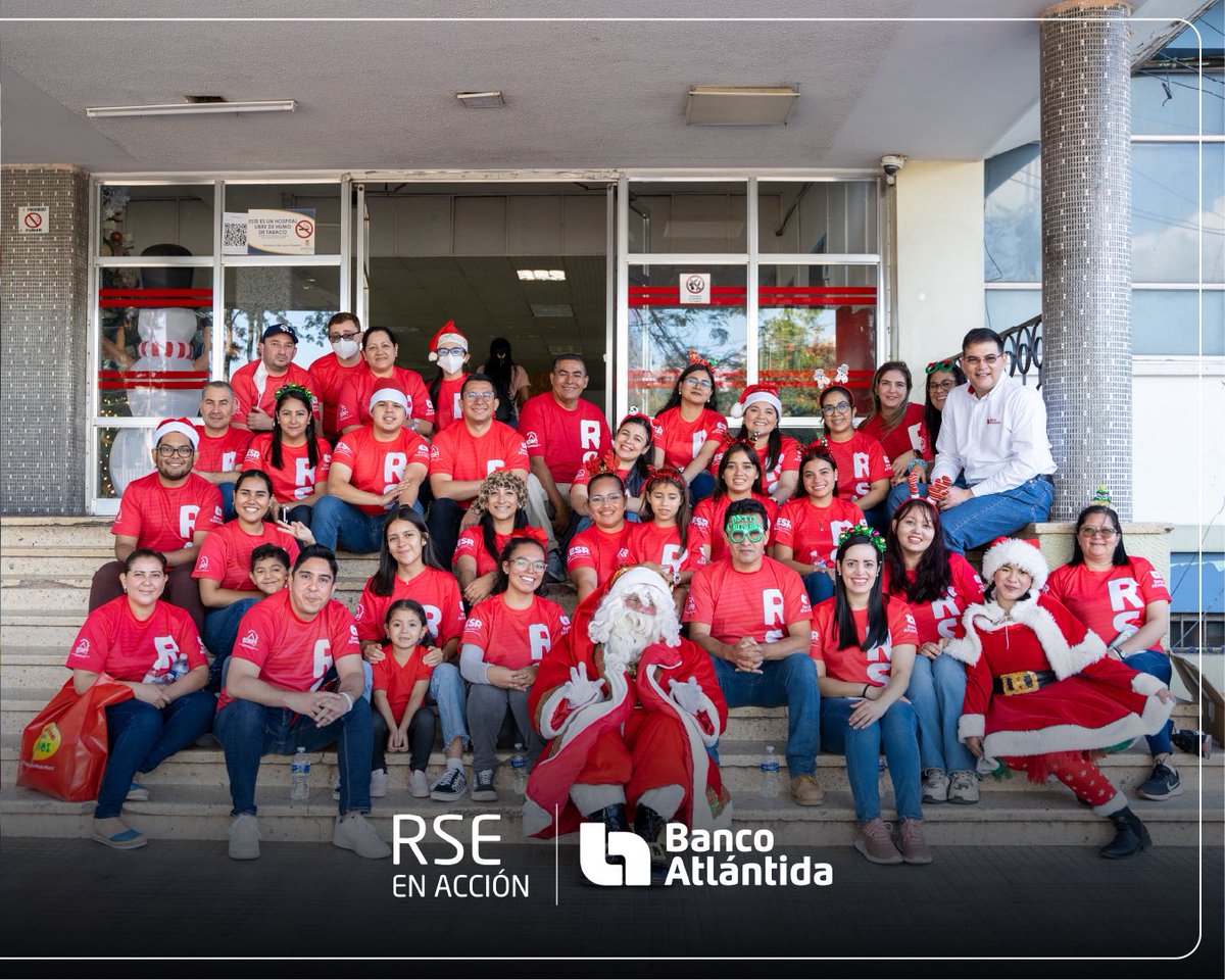 La magia de la Navidad está en compartir 🎅🏼🎄 

Una vez más, junto a #SolidaridadHonduras, compartimos el espíritu navideño con nuestros voluntarios y familiares, llevando alegría a más de 300 niños del Hospital Materno Infantil. ❤️🎁

#RSEenAcción #BancoAtlántida