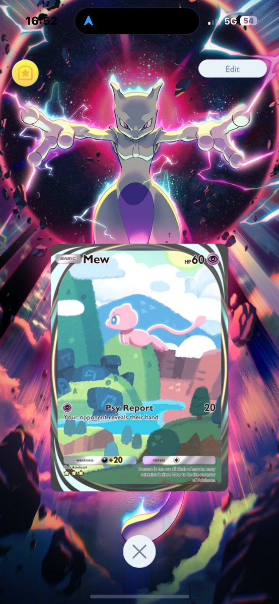 AlmightyMitch's tweet photo. @PokemonTCGP https://t.co/Mm4nrUAG90