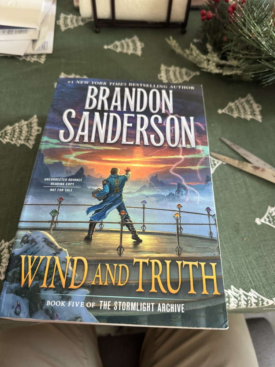 chrisflowerz23's tweet photo. @BrandSanderson @torbooks I’ll need to reorganize my bookshelf, but it’s finally here! Thank you so much for my copy! It will be cherished forever! https://t.co/Y9dtRofPve