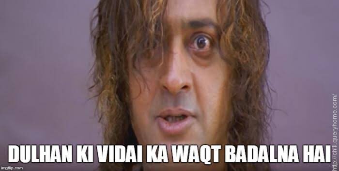 GhanChakkkar's tweet photo. 22 years since Dulhan ki vidai ka waqt badla gaya tha https://t.co/eSZrRzJyoI