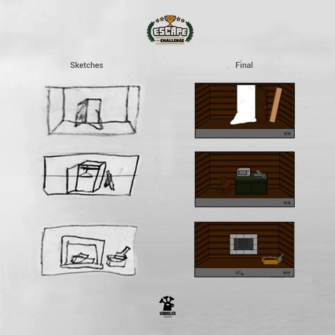 VoidkillerGames's tweet photo. From Escape The Challenge. Available
on https://t.co/Z7n8FIMiwd
link in bio.

#sketches #workinprogress #wip #escapegame
#escaperoom #indiegames #indiegame #indiegamedev
#conceptart #comingsoon #illustration #gamedesign
#newgame https://t.co/aD947Kmcog