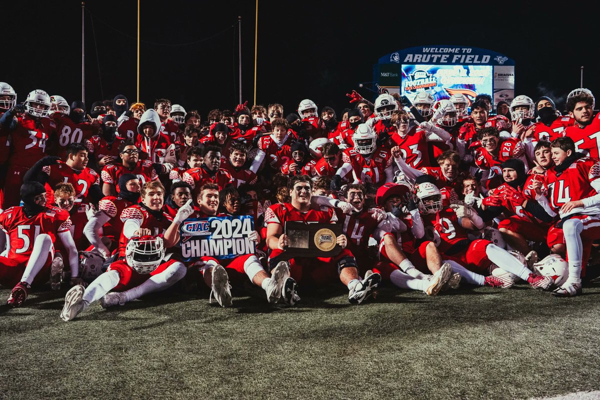 Congratulations to GHS Football on their huge win yesterday in the State Championships! The Greenwich Old Timers are proud supporters of the team, to help us continue to bolster youth sports visit GreenwichOldTimers.org <a href="/GreenwichFB/">Greenwich Football</a>