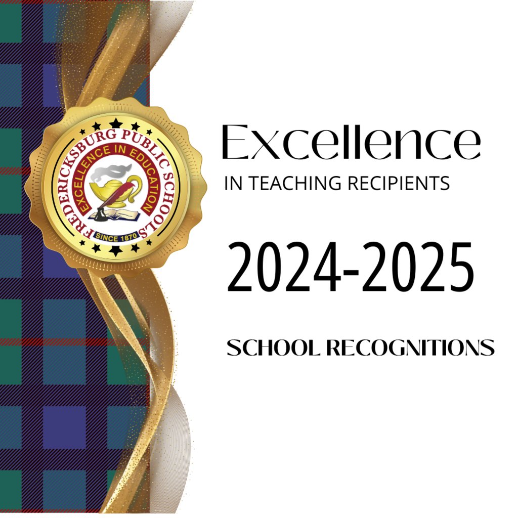 FredSchools's tweet photo. 🎉Congratulations to our outstanding Excellence in Teaching Recipients🎉

Click the link below to view our 2024-2025 recipients.

👉https://t.co/VcPN7QAxB2 https://t.co/MbHz648YSE