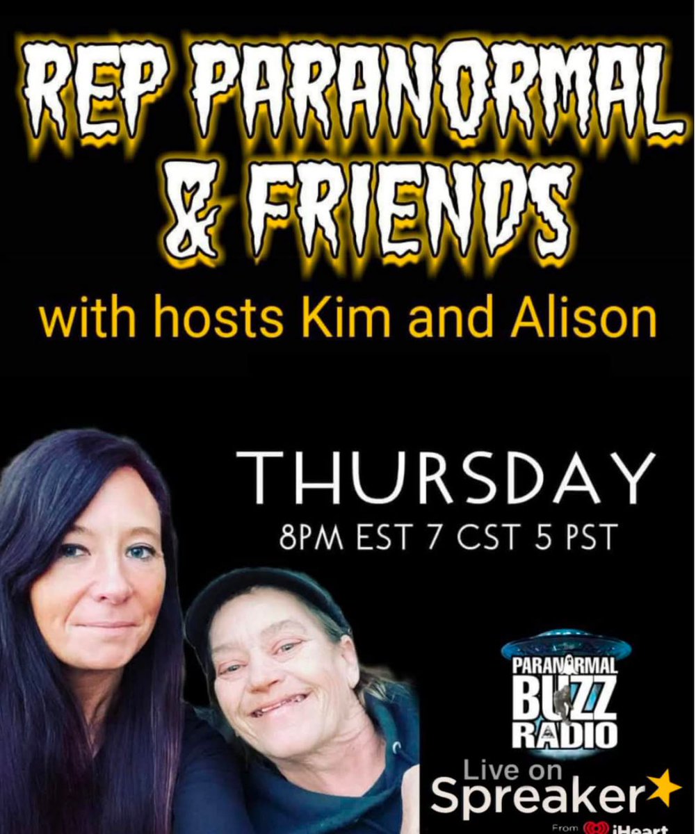 Reparanormal's tweet photo. Joins us Thursday for a round table discussion on the paranormal and other topics with some special guests, stay tuned for more details ! #podcast #paranormal #cryptids #hauntedlocations #paraunity #livepodcast #interactivechat #repparanormalandfriends 

https://t.co/JxWnWym7nP… https://t.co/MBTKt9nI4P
