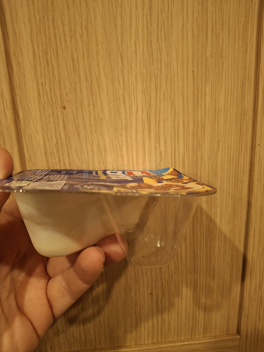 _aramsay's tweet photo. @MullerUK_Ire are these the new diet brand of corner yogurts? Bought 10 from @asda this weekend and some are like this! Diet corners 🤣 https://t.co/Xexy7iKdKF