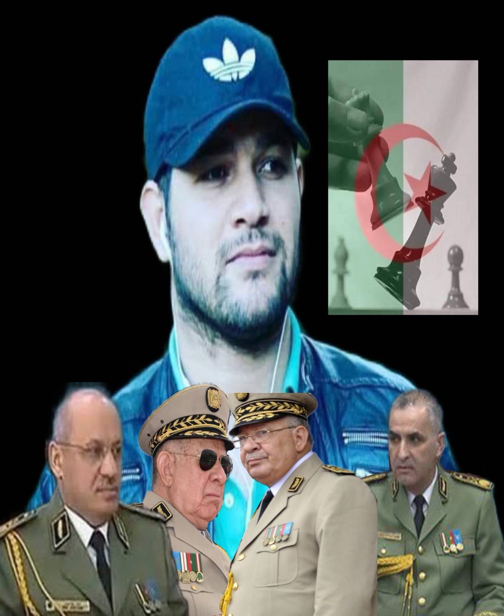 BoukhorsAmir1's tweet photo. ♟️بمناسبة الحكم عليا بعشرين عام أخرى  بالأمس ، سأردّ عليك بقطرة واحدة من بحر معلومات امير ديزاد يا ناصر الجن مدير مخابرات الفايوات.
♟️هل يعلم شنقريحة أن من وشى به عند القايد صالح  و عند الجنرال واسيني بوعزة هو الجنرال عبد القادر حداد المدعو ناصر الجن ، الذي كان يشغل في ذلك الوقت كمدني متعاقد مستشار لدى واسيني بوعزة ، حيث قام بتحويل ملفات كانت  موجودة في  مصلحة السكورات إلى واسني بوعزة  و الخاص  بالإرهابين التائبين وتصاريح محطات الوقود بالناحية العسكرية الثالثة بالرغم من  أن العقيد حسين بولحية هو من قام بالعمل على هذه الملفات لكن ناصر أحتفظ بالكثير منها 
♟️هل يعلم شنقريحة أن ناصر الجن هو من ألحّ على واسيني   بالإتصال بالمعارضين تجار الدين بالخارج وأبرزهم "***"  و لوعدهم بتسهيل دخولهم للبلاد قبل ان ينقلب عليهم
يتبع ….. 
أمير ديزاد  العلبة السوداء محطّة إرسال 🦅😎