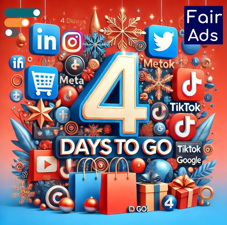 iFlorenzo's tweet photo. 🕔 4 Days to Go: Holiday Optimization

CEOs &amp; Marketers: late shoppers are your target now.

Use #TikTok’s #PromotionAds for #HighImpact, #FastTurnaround #deals.

On #Meta, switch to #ShortVideos and/in #CarouselAds featuring your #TopSellers with #CTAs like #LastCall! https://t.co/ZaHK8eSXt8