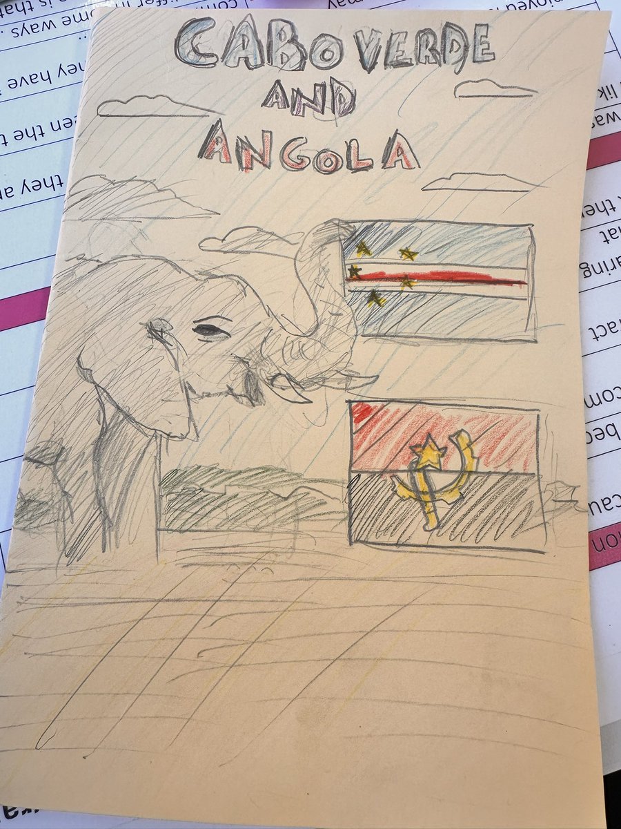 Amazing work from 7P today when creating their travel magazines! <a href="/Copthall_School/">Copthall School</a>