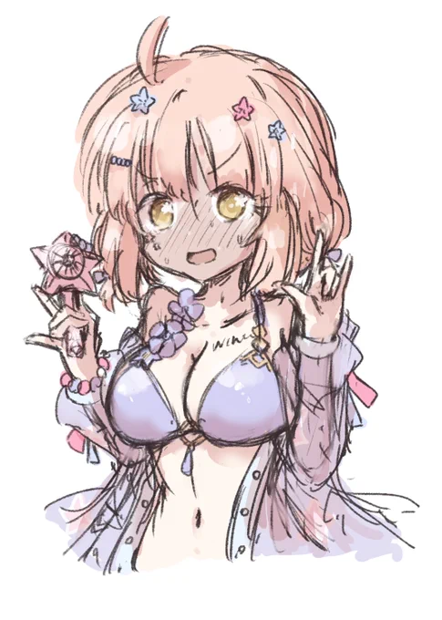 水着チエル。 #プリコネR 