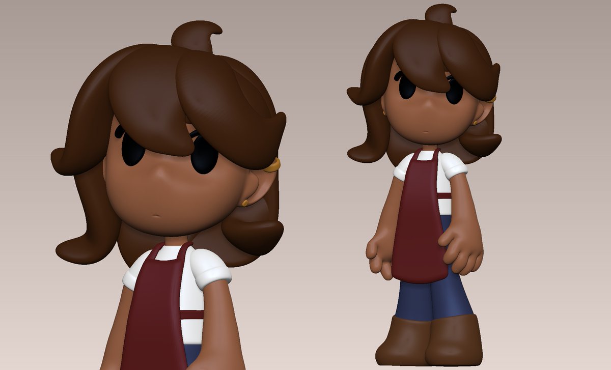 lil chibi sculpt ive been having fun with :)
#zbrush #3d