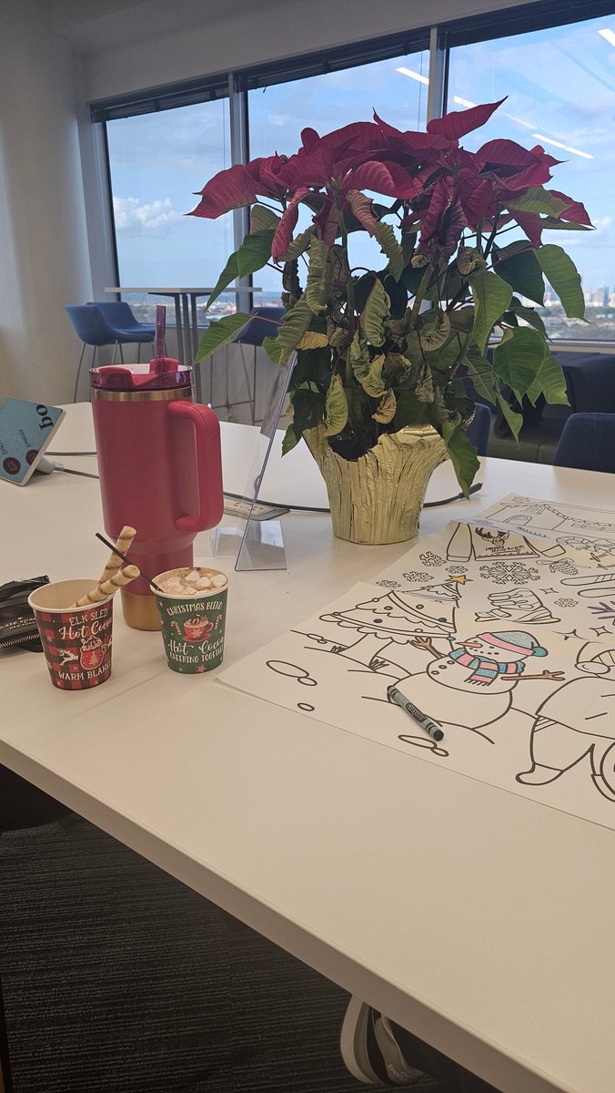 Anjee Adeniji, M.Ed. (@anjee_aisd) on Twitter photo Monday afternoon breaks are for coloring, hot cocoa and Amazon music playing Christmas classics!! <a href="/AustinISD/">Austin ISD</a> bldg views never disappoint! #AISDHome Monday afternoon breaks are for coloring, hot cocoa and Amazon music playing Christmas classics!! <a href="/AustinISD/">Austin ISD</a> bldg views never disappoint! #AISDHome