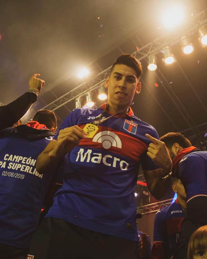 NoticiasTigre's tweet image. Agustín Cardozo se despidió de Tigre en Instagram