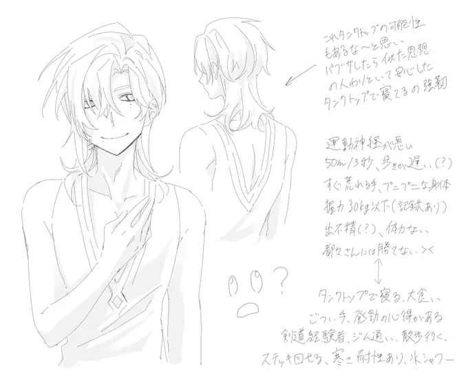 深夜の妄言(※衣装捏造) 