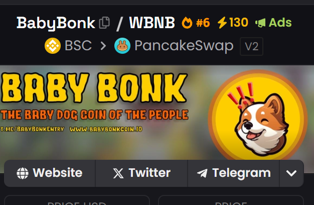 BabyBonk BNB tweet media