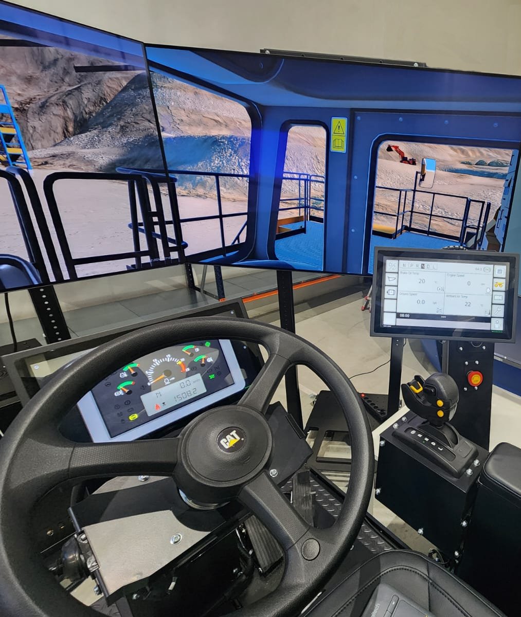 VehiclePhysics's tweet photo. Testing the simulator of the BIG truck in the big cockpit.

Rate my setup 😁

#Unity #Unity3D #MadeWithUnity #Simulator #Physics #Machinary #Engineering #Trucks #Driving https://t.co/pZXVyMEfHi