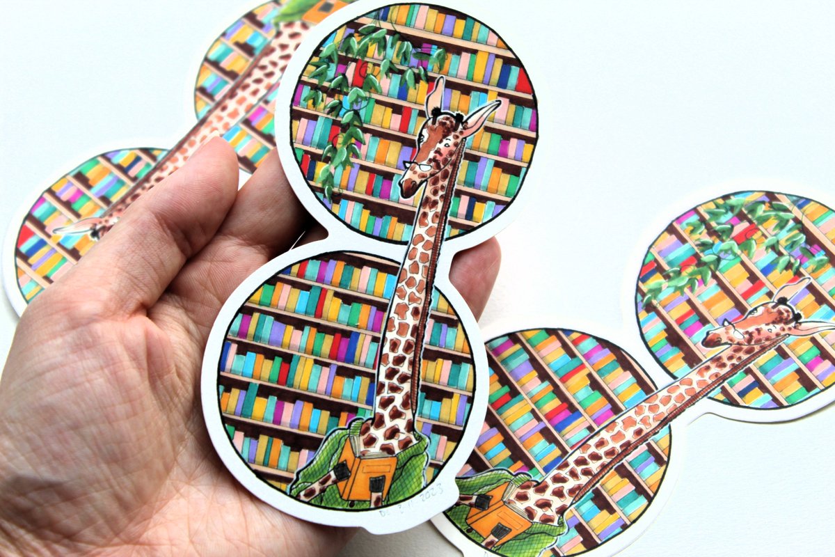 WritingDD2R's tweet photo. Did you know I make stickers?? When I am done writing for the day, I love to doodle in my free time. Check out my stock and be sure to follow the shop so you know when I upload new designs!

https://t.co/2HMJIgM2uj

#bookishstickers #stickershop #readingbooks https://t.co/KK9KCMbGgR